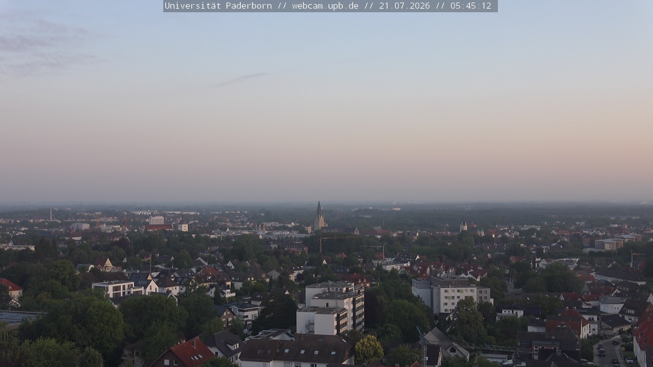 Webcam Paderborn - Towercam Universit�t Paderborn
