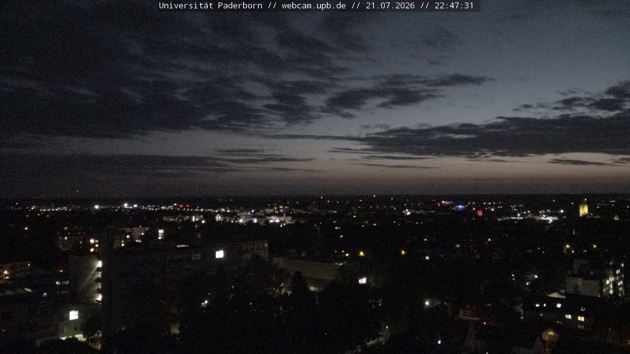 Webcam Paderborn - Towercam Universit�t Paderborn