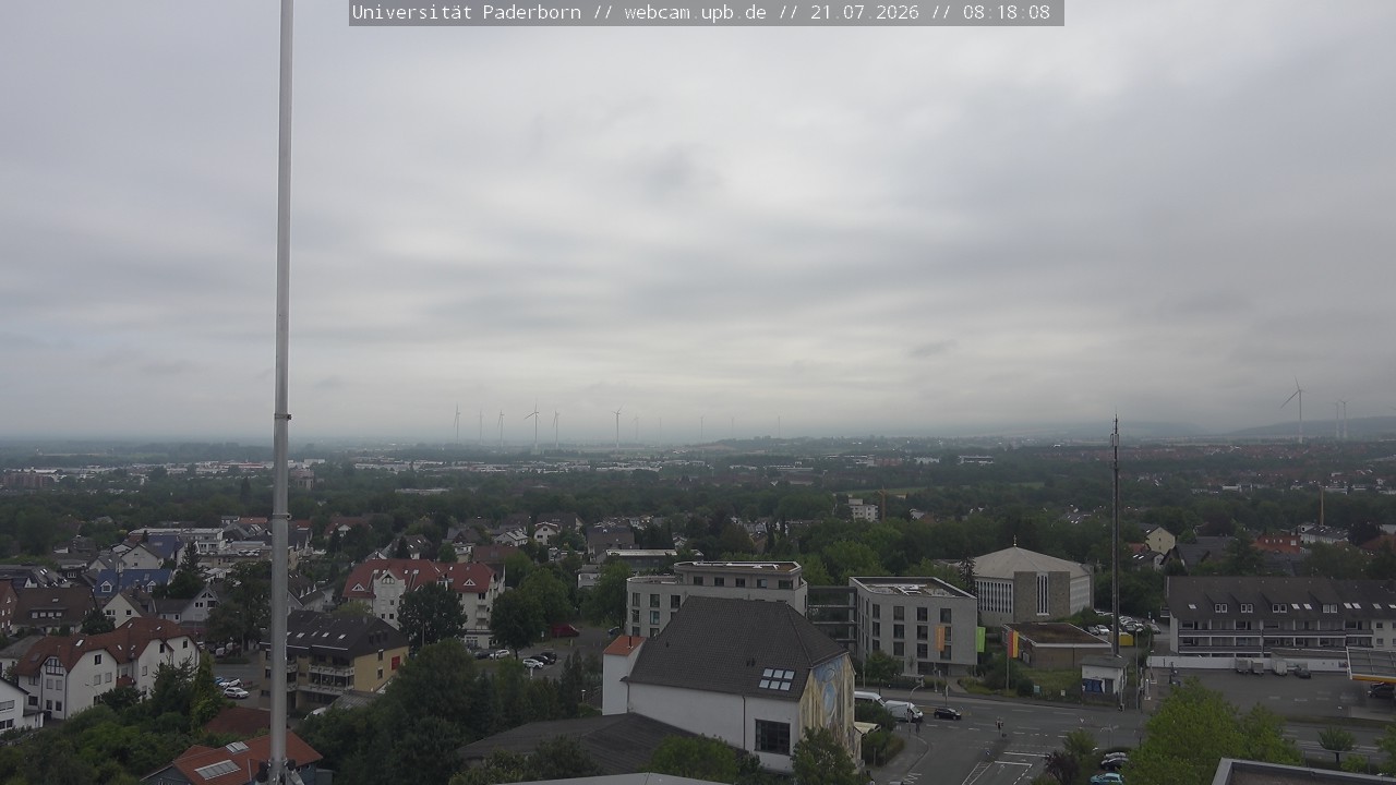 Webcam Paderborn - Towercam Universit�t Paderborn