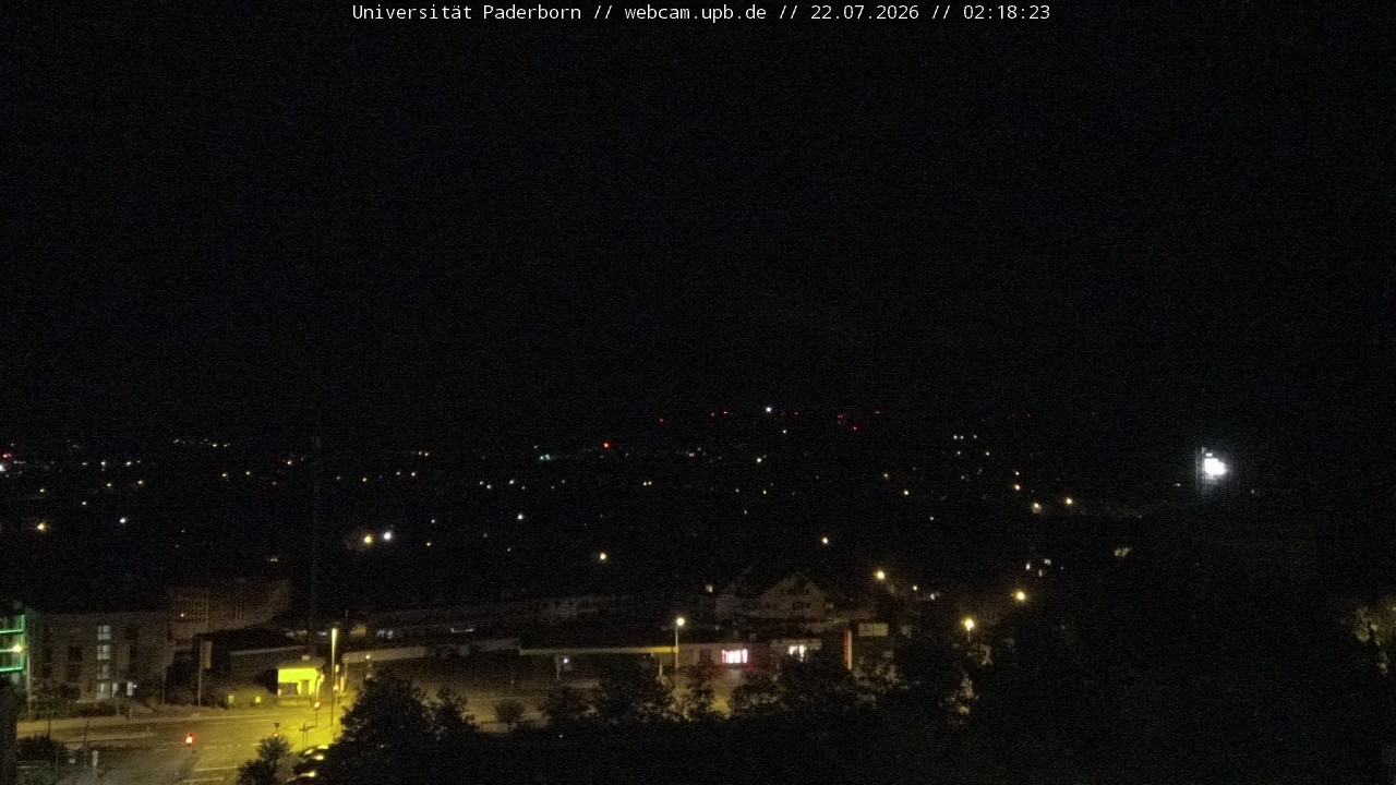 Webcam Paderborn - Towercam Universit�t Paderborn